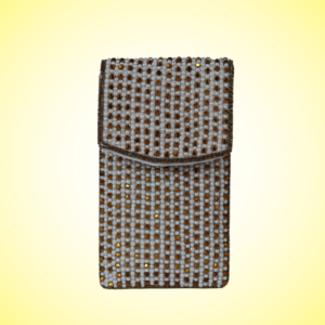 Glamour Icon Mobile Pouch White