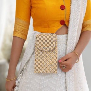 Soy Crystal Mobile Pouch Yellow